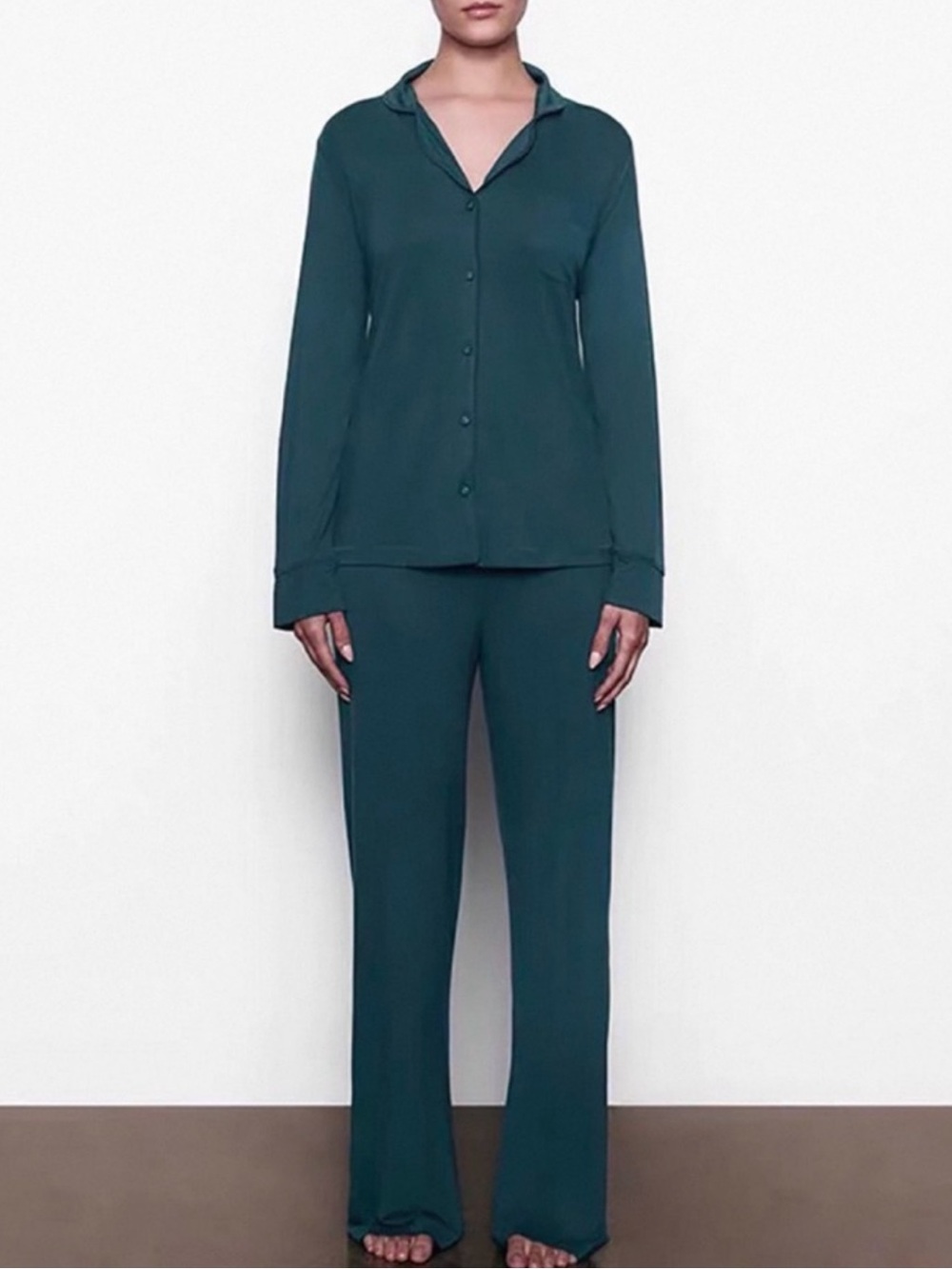 Skims ribbed pajama set